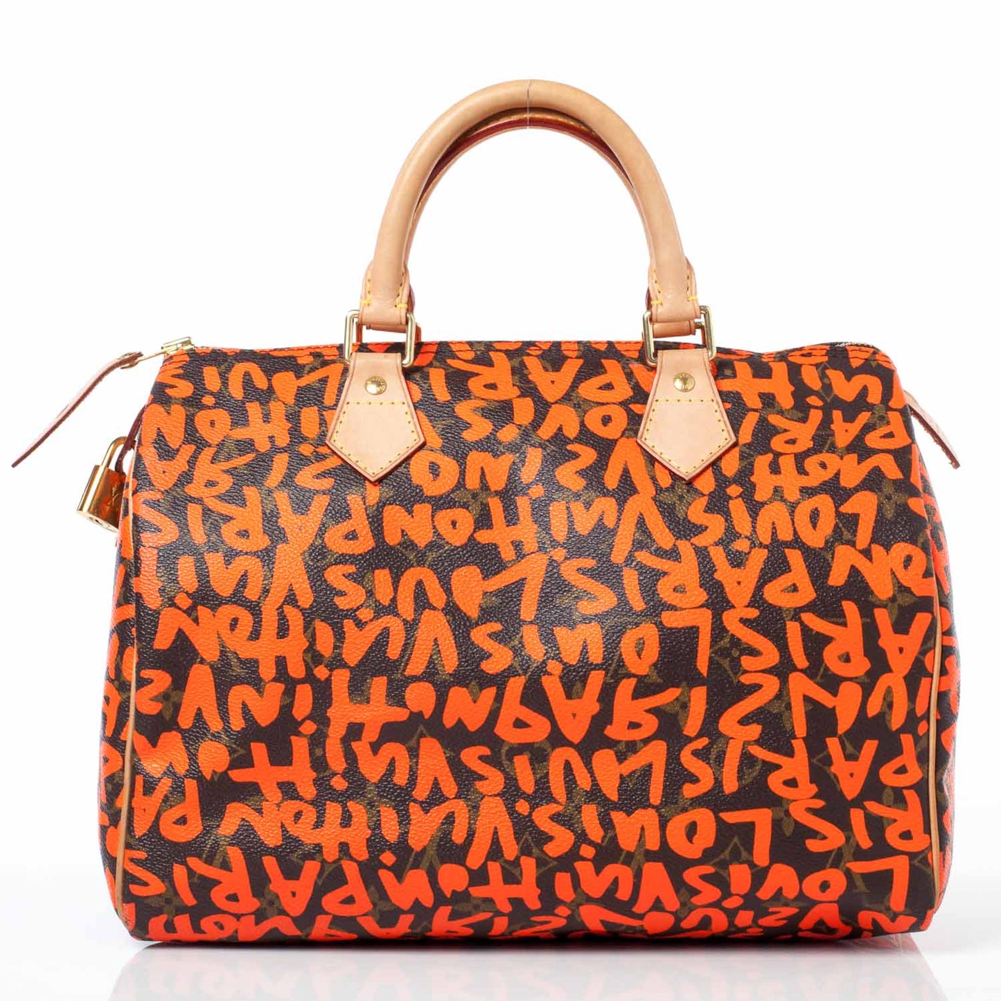 Monogram Graffiti Speedy 30 Orange
