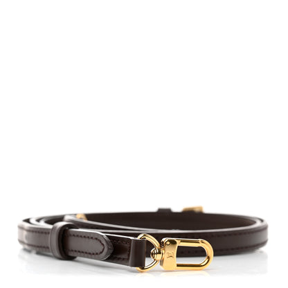 Louis Vuitton Calfskin 12mm Adjustable Shoulder Strap Brown 1 of 6