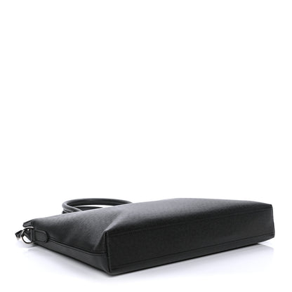 Louis Vuitton Taiga Anton Soft Briefcase Black 3 of 6