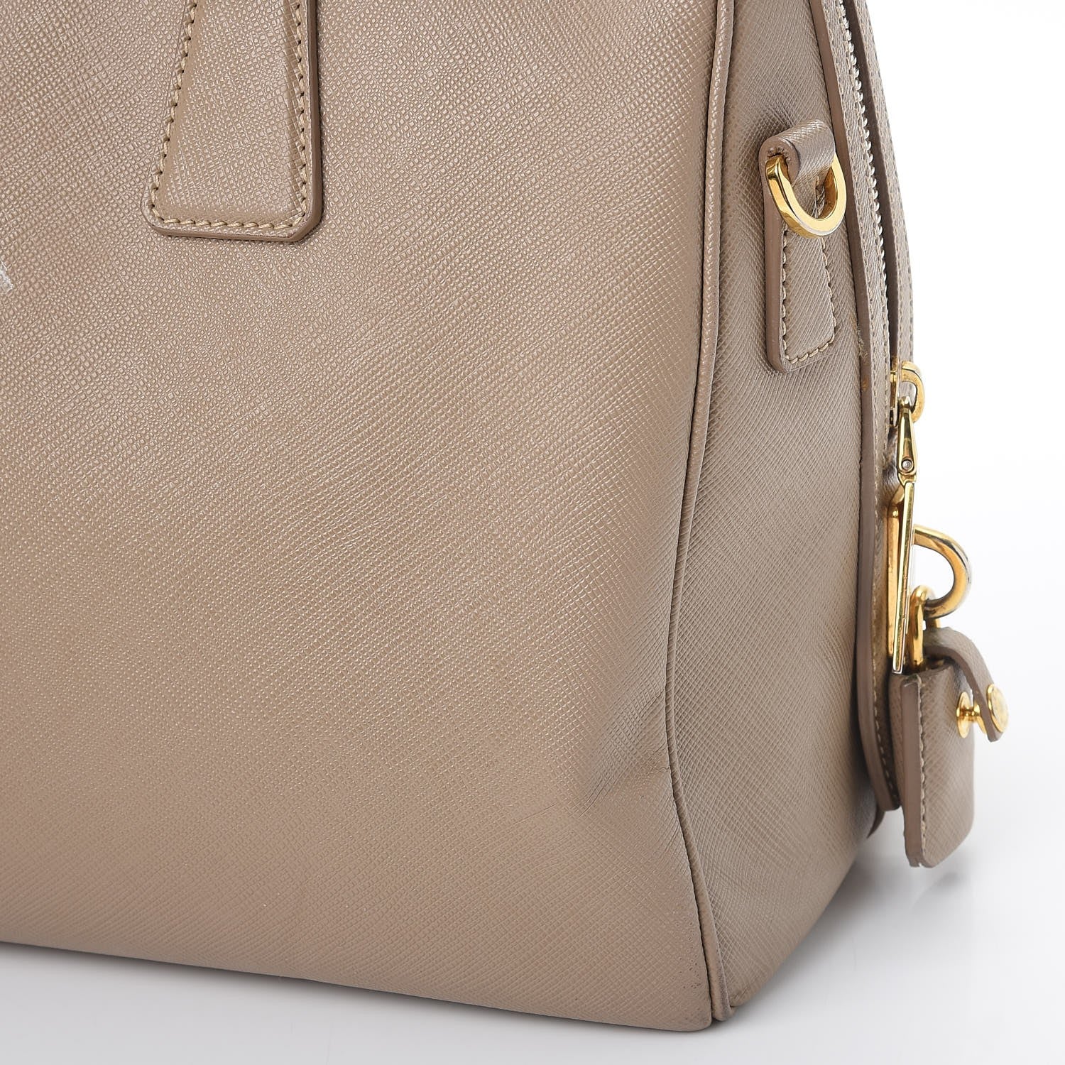 Prada Saffiano Lux Bowler Argilla 13 of 17
