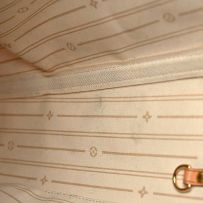 Louis Vuitton Damier Azur Neverfull MM 7 of 9