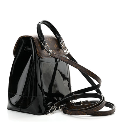 Louis Vuitton Patent Monogram Hot Springs Backpack Black 3 of 11