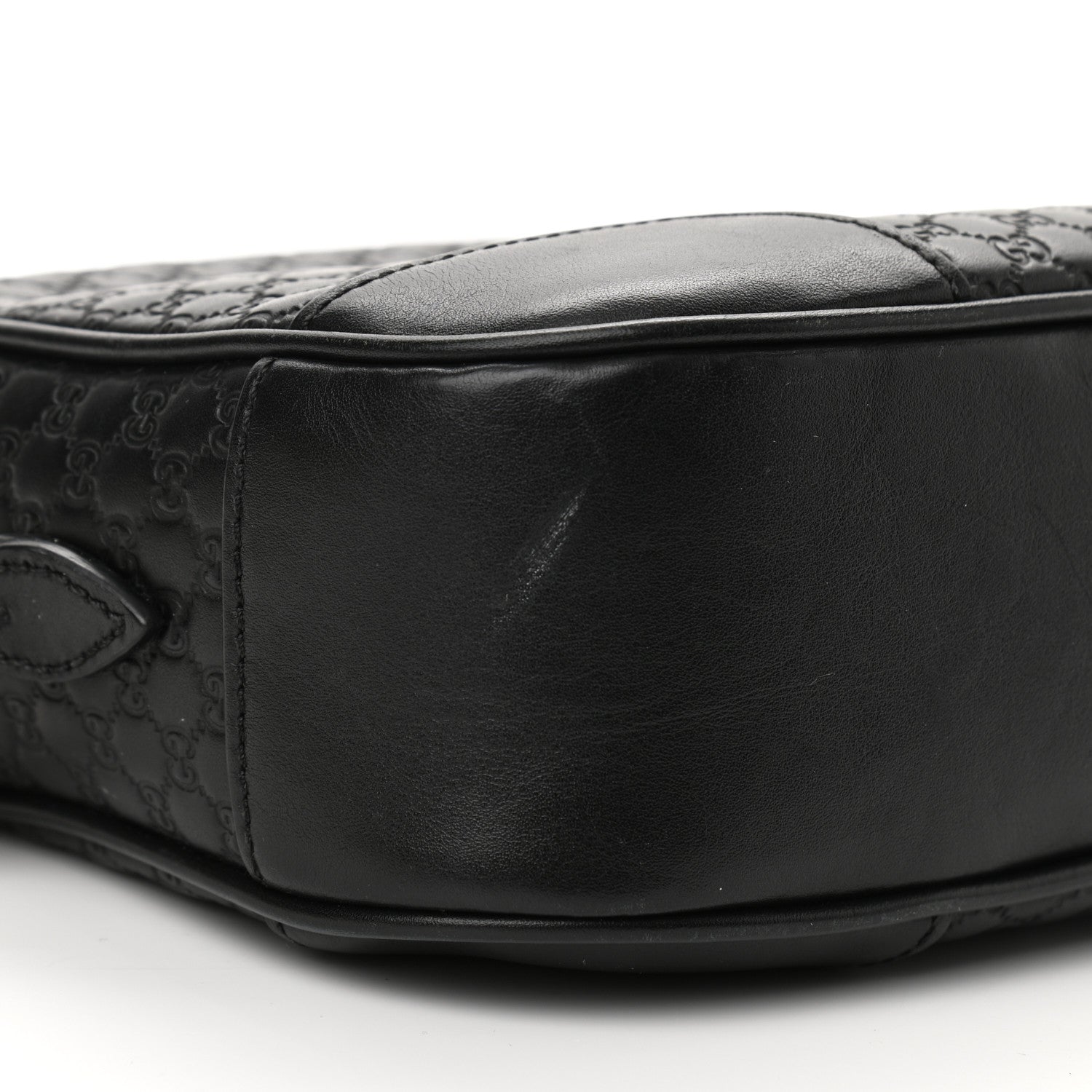 Gucci Microguccissima Mini Bree Messenger Bag Black 9 of 11