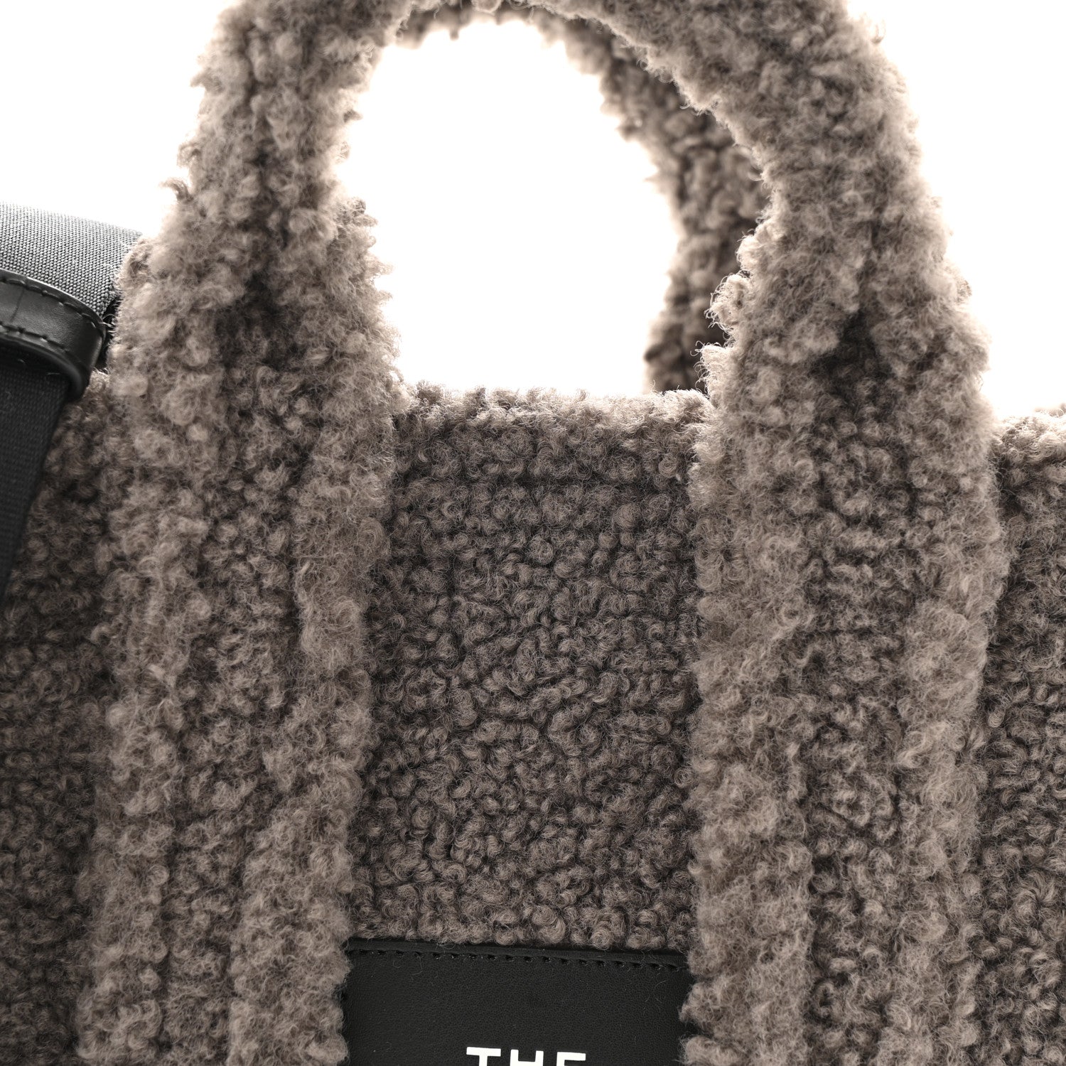 Marc Jacobs Polyester Cotton The Teddy Traveler Tote Bag Grey 8 of 10