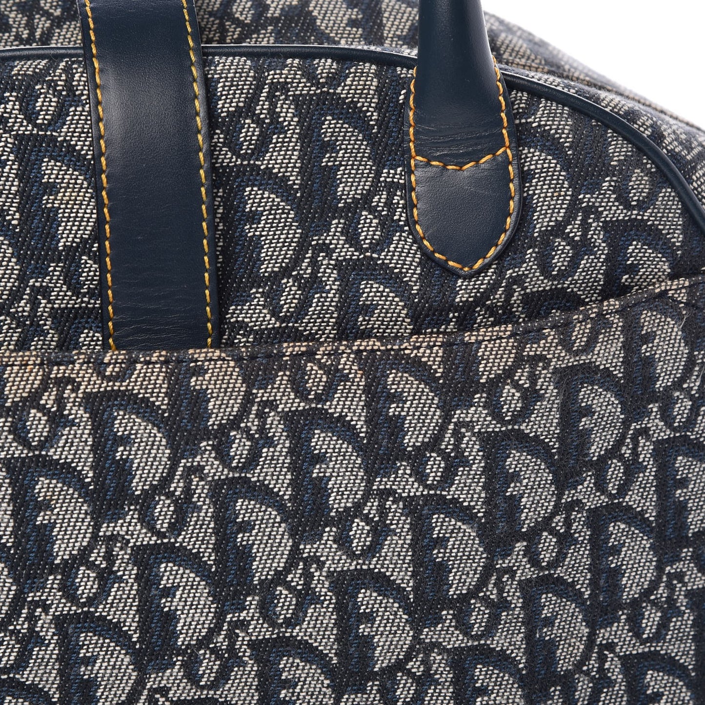 Monogram Saddle Bowler Navy