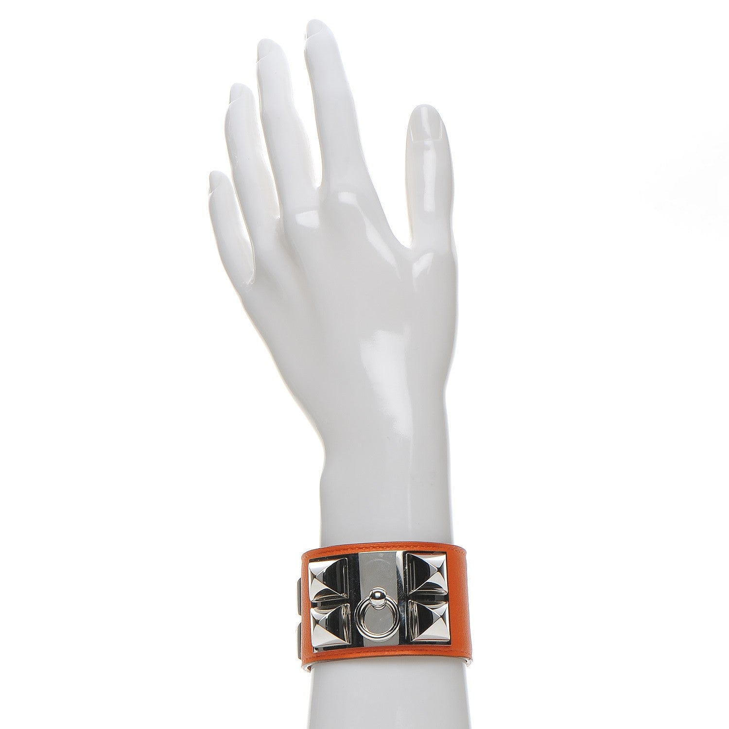 Hermes Swift Collier De Chien CDC Bracelet S Orange 2 of 7