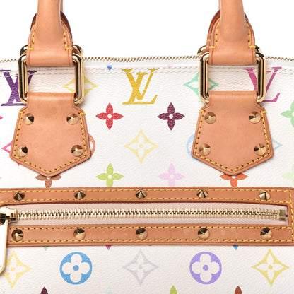 Louis Vuitton Monogram Multicolor Alma White 9 of 9