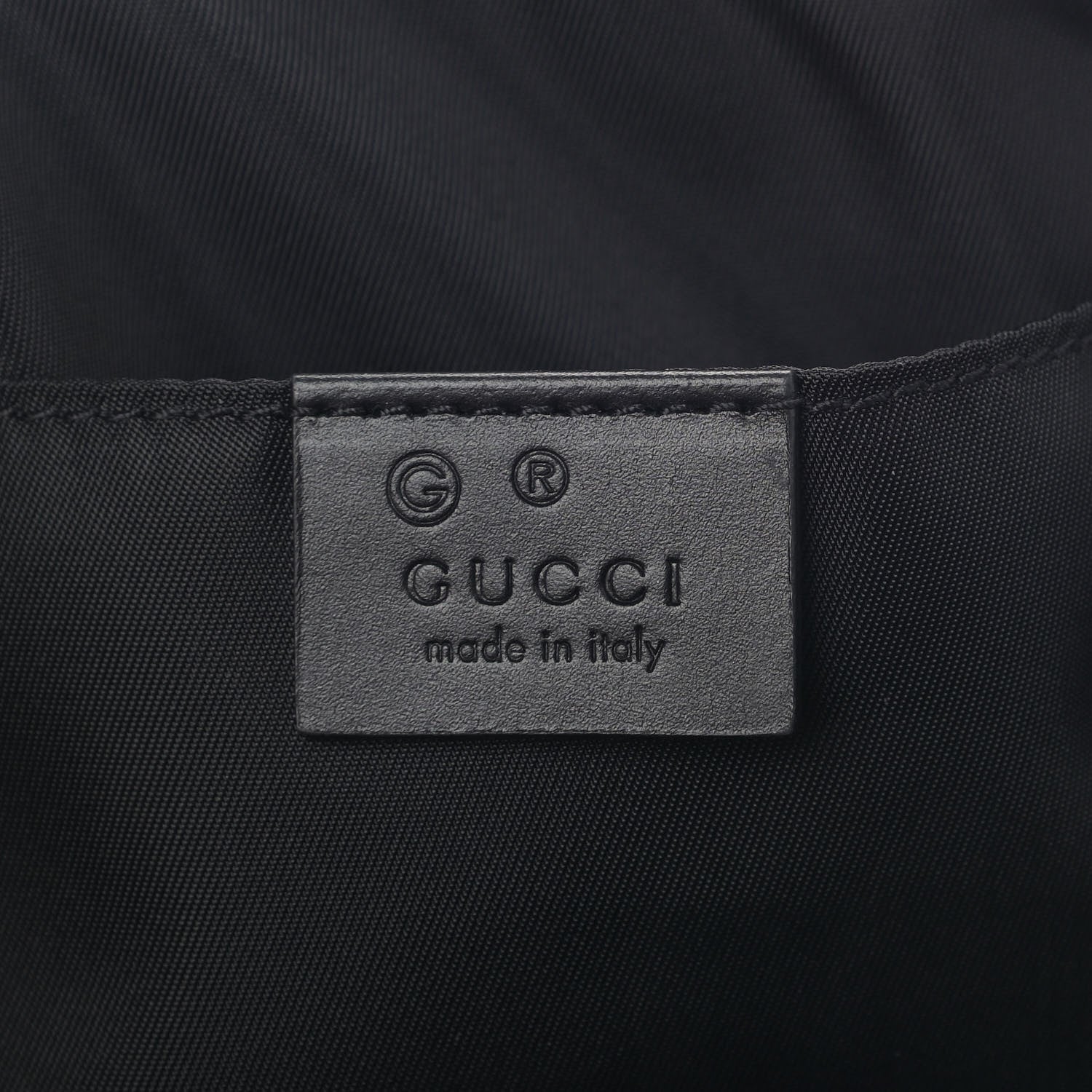 Gucci Canvas Web Slim Belt Bag Black 6 of 9