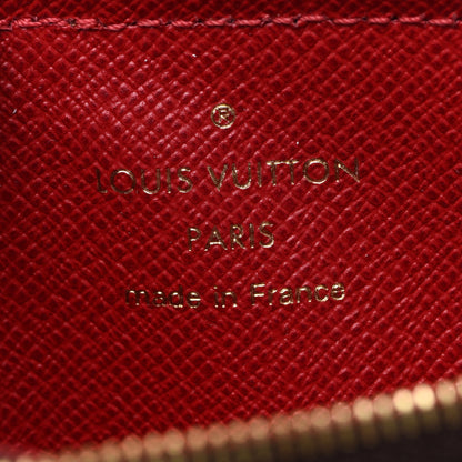 Louis Vuitton Damier Ebene Recto Verso Card Holder Red 6 of 6