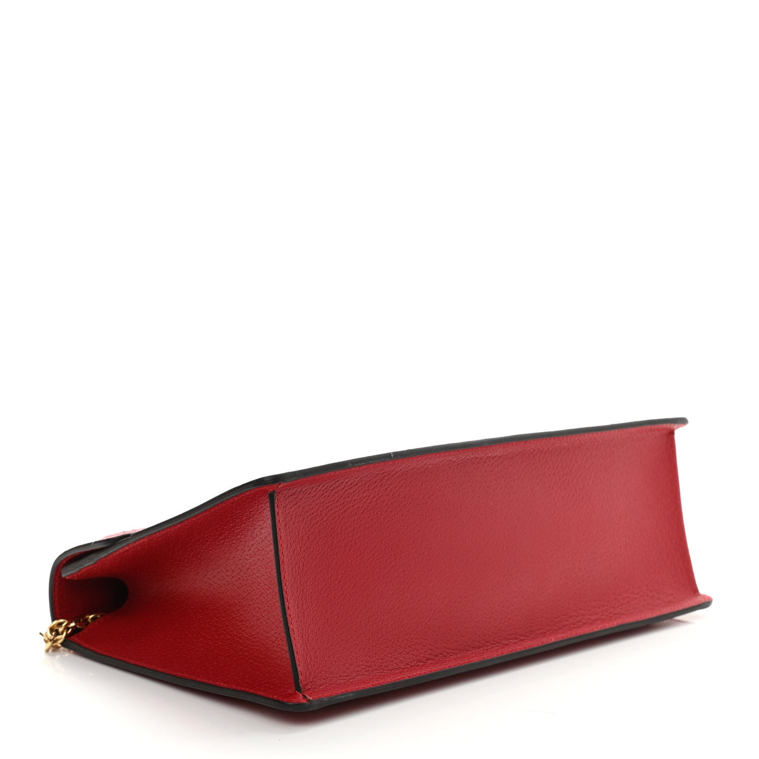 Gucci Calfskin Embroidered Medium Shoulder Bag Hibiscus Red 4 of 9