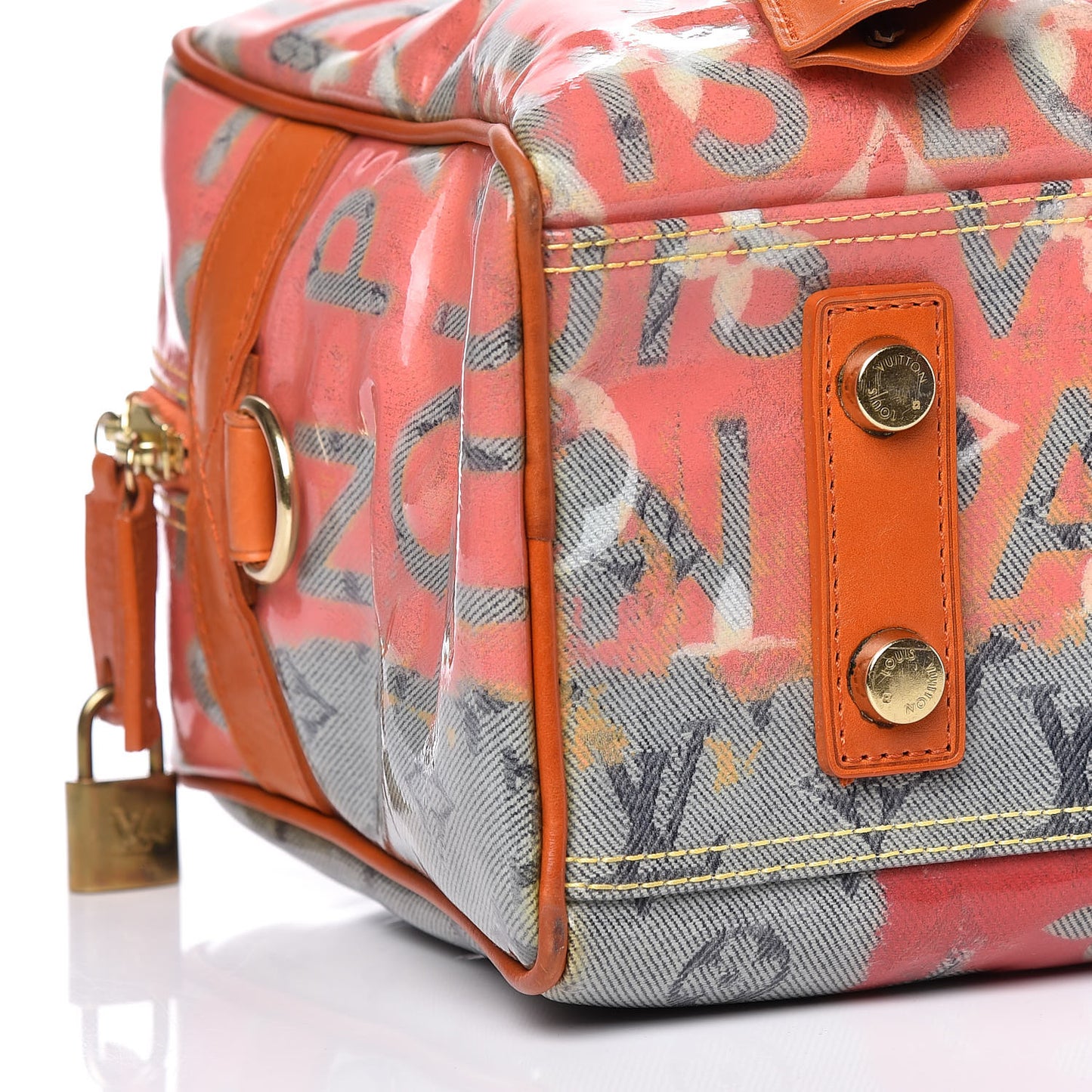 Monogram Pulp Defile Weekender PM Rose