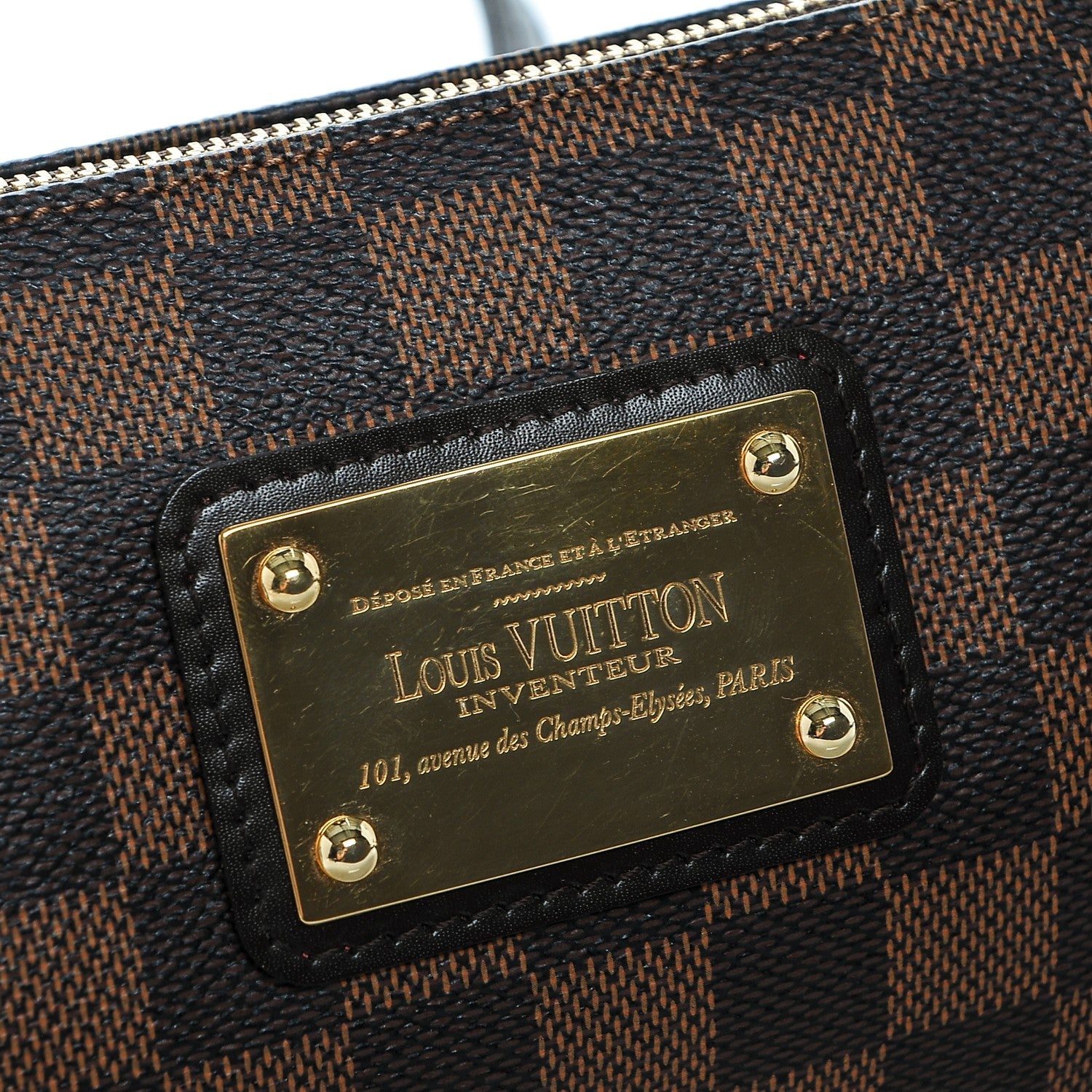 Louis Vuitton Damier Ebene Eva Clutch 7 of 7