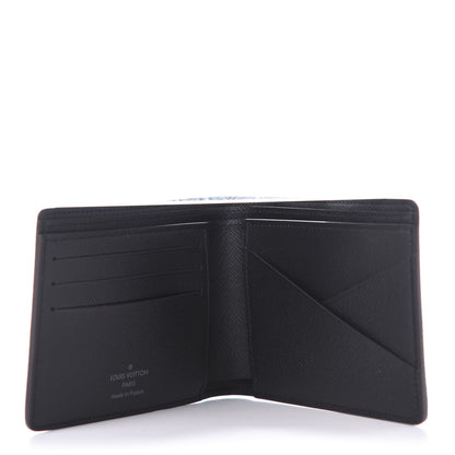 Louis Vuitton X NIGO Giant Damier Ebene Tortoise Multiple Wallet 5 of 7