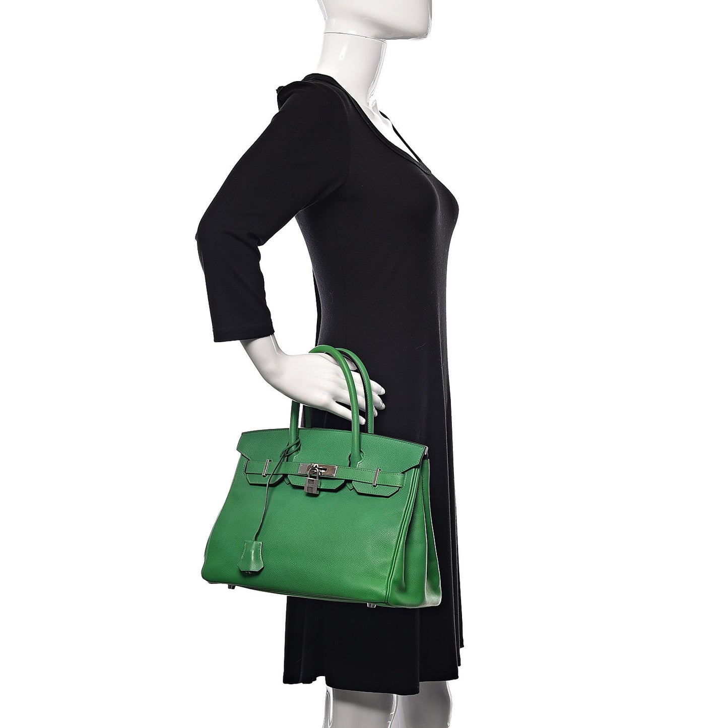 Epsom Birkin 30 Bambou