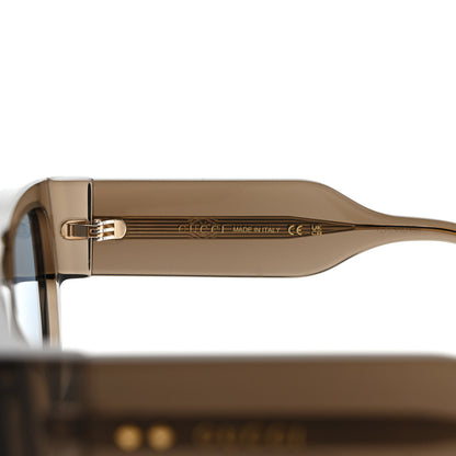 Gucci Acetate Square Frame Sunglasses GG1262S Green Blue 7 of 9