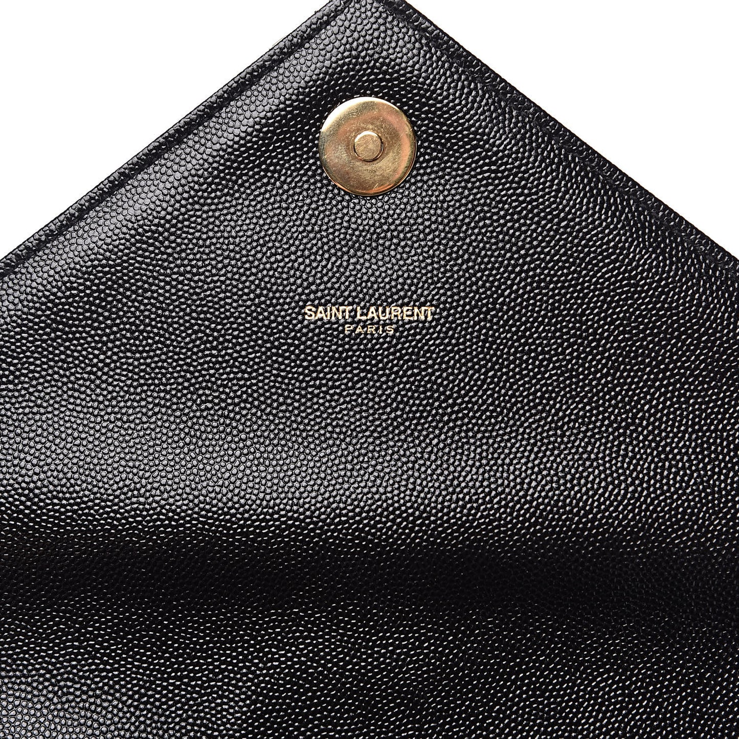 Grain De Poudre Matelasse Chevron Large Monogram Satchel Black