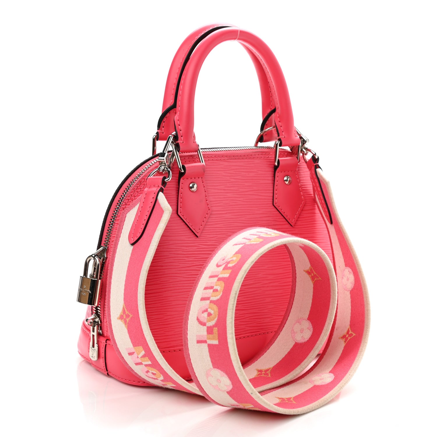 Louis Vuitton Epi Jacquard Alma BB Dragon Fruit 3 of 21