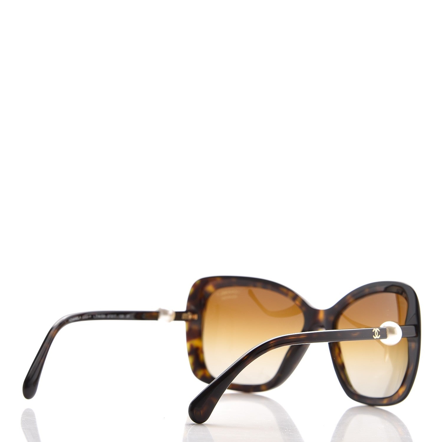 Chanel Pearl Polarized Sunglasses 5303-H Tortoise 4 of 9