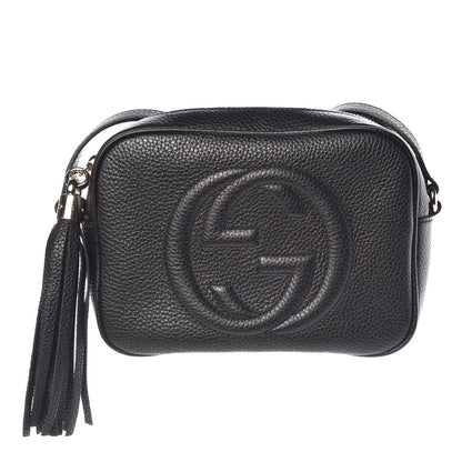 Gucci Pebbled Calfskin Small Soho Disco Bag Black 1 of 9