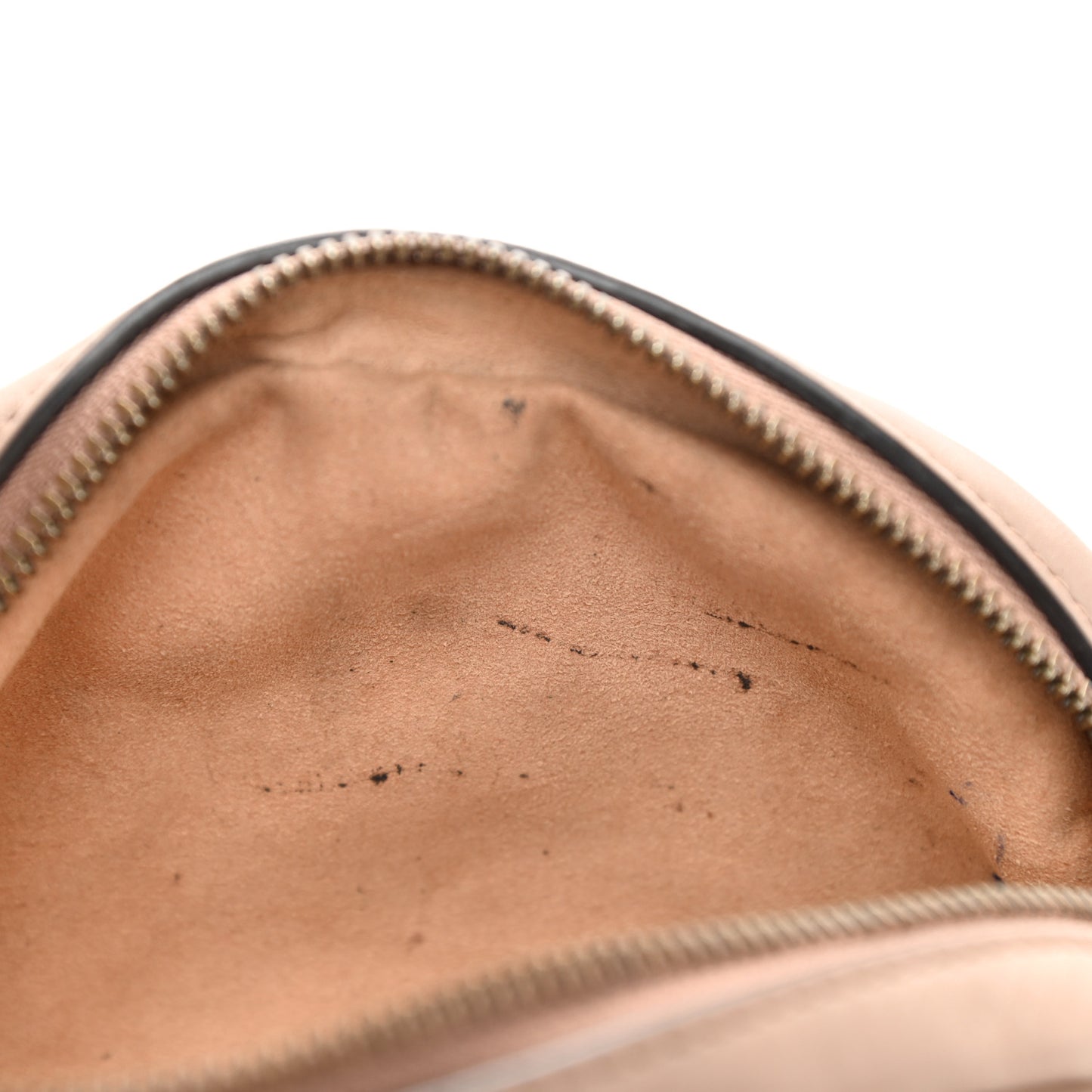 Calfskin Matelasse GG Marmont Belt Bag 85 34 Porcelain Rose
