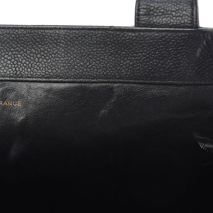 Chanel Caviar CC Tote Black 10 of 30