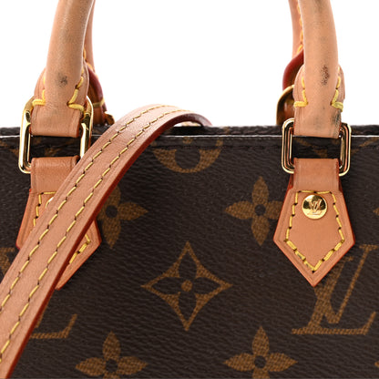 Louis Vuitton Monogram Petit Sac Plat 7 of 9