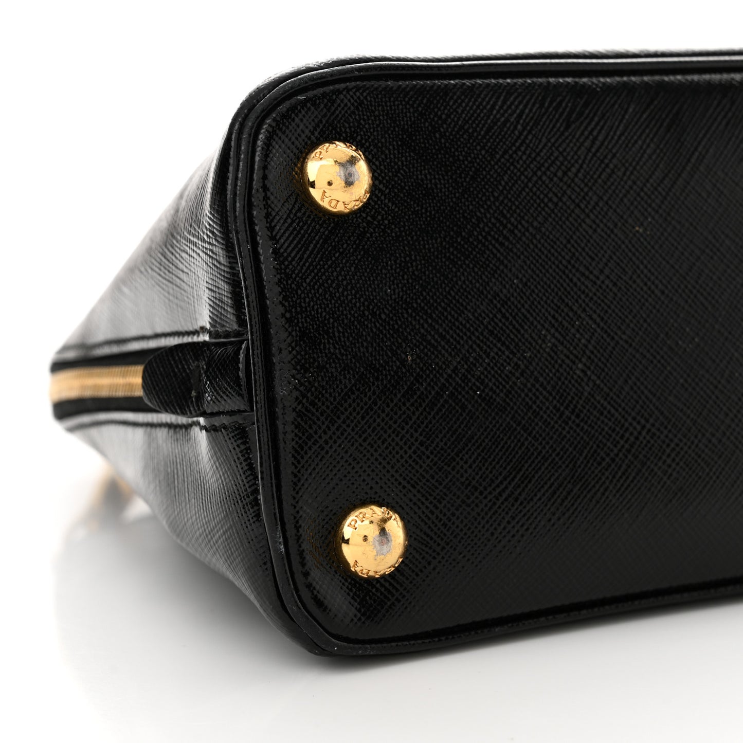 Saffiano Vernice Small Promenade Tote Black