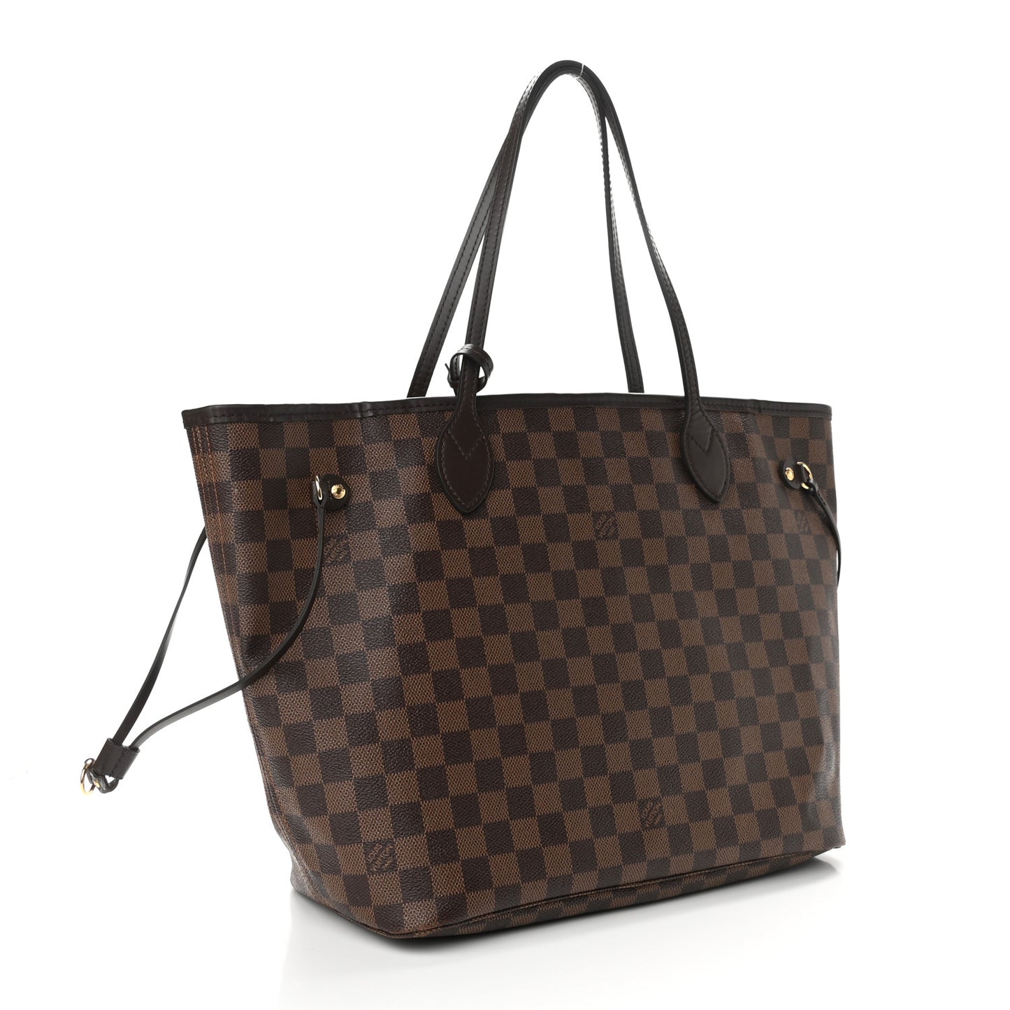 Damier Ebene Neo Neverfull MM Rose Ballerine