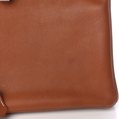Hermes Natural Barenia Faubourg Birkin 35 Fauve 14 of 15