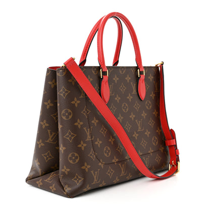 Louis Vuitton Monogram Flower Tote Coquelicot 3 of 11