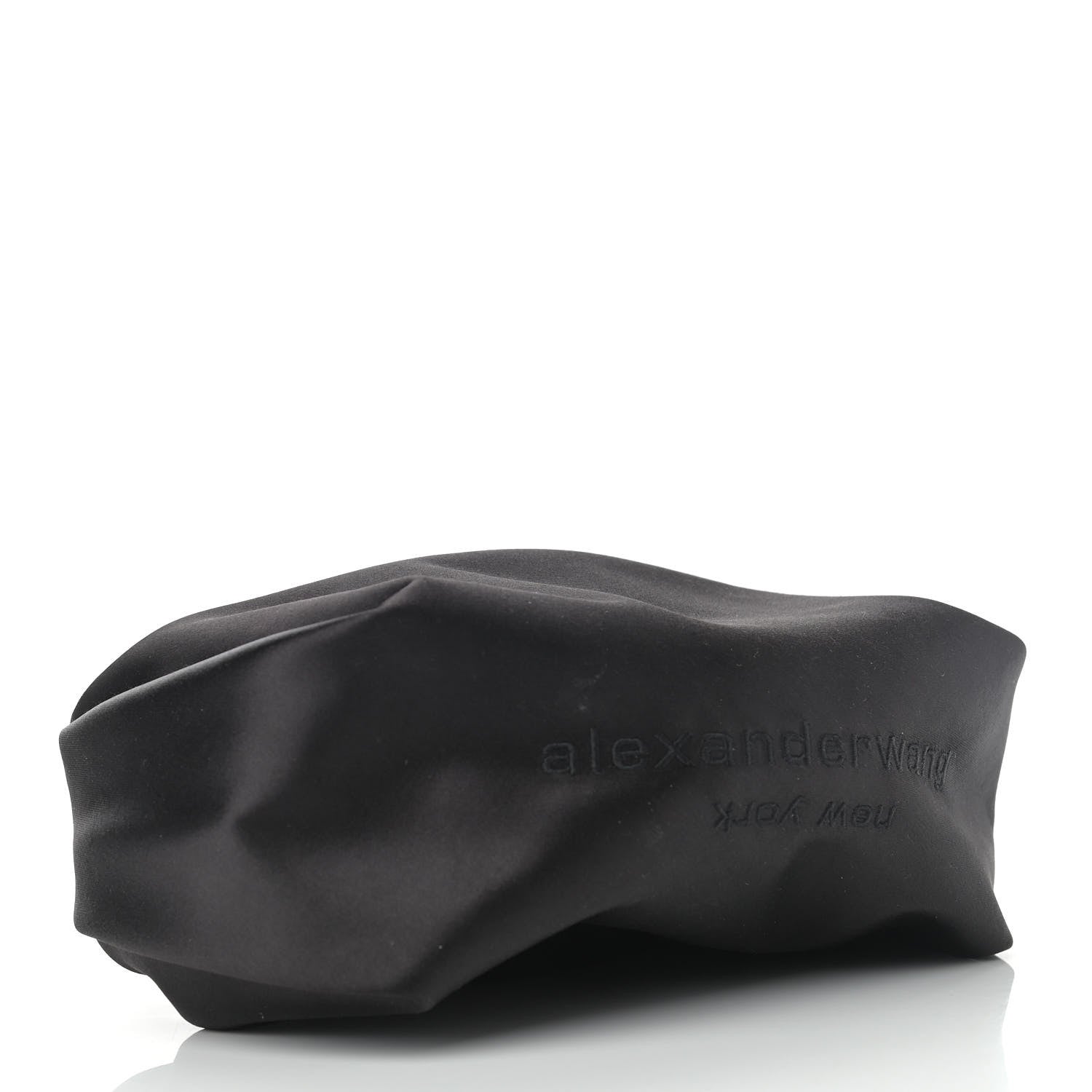 Alexander Wang Satin Mini Scrunchie Bag Black 4 of 9