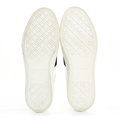 Givenchy Calfskin Band Logo Womens City Sneakers 41 Silvery 6 of 9