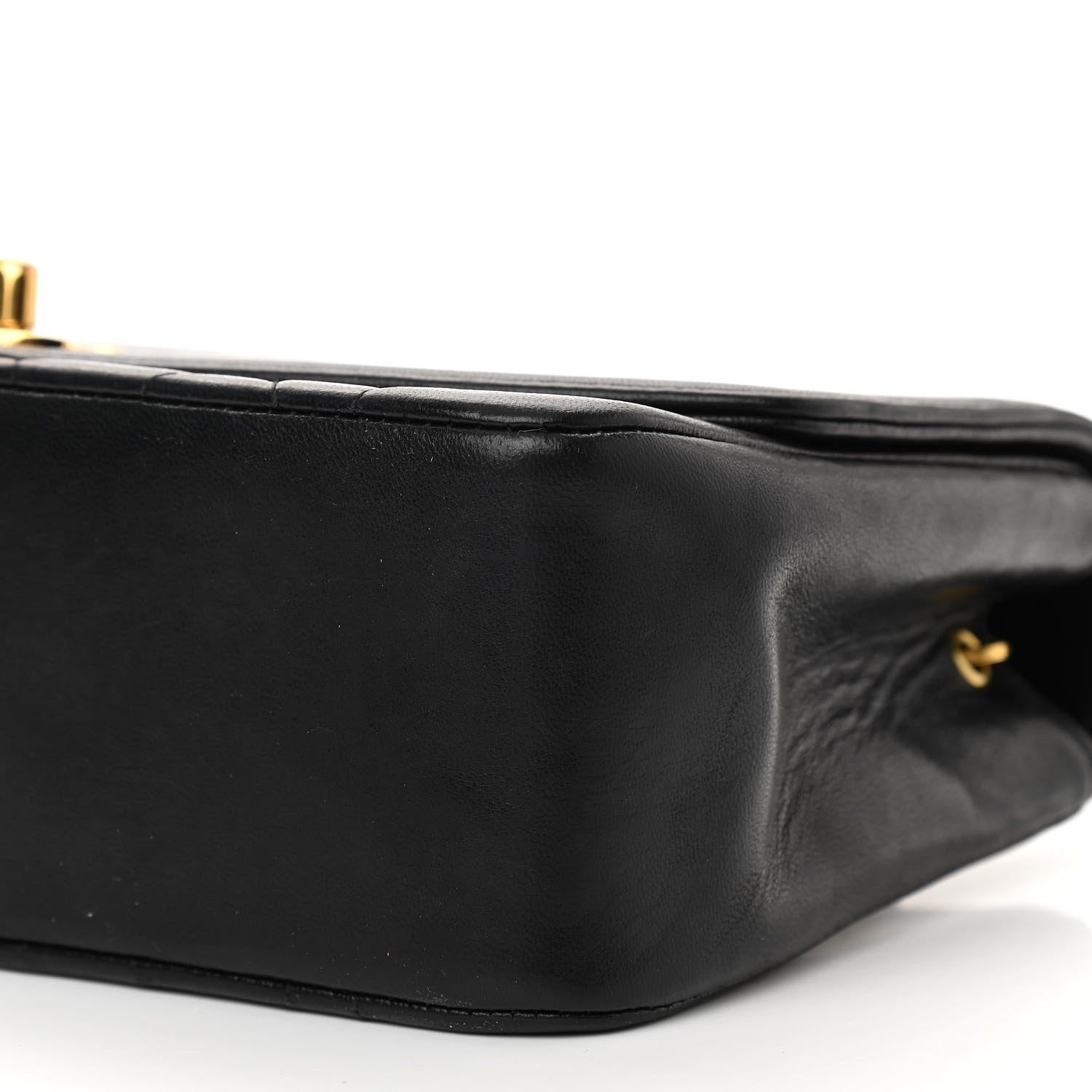 Chanel Lambskin Quilted Small Single Flap Black 9 of 12