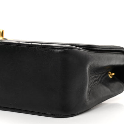 Chanel Lambskin Quilted Small Single Flap Black 9 of 12