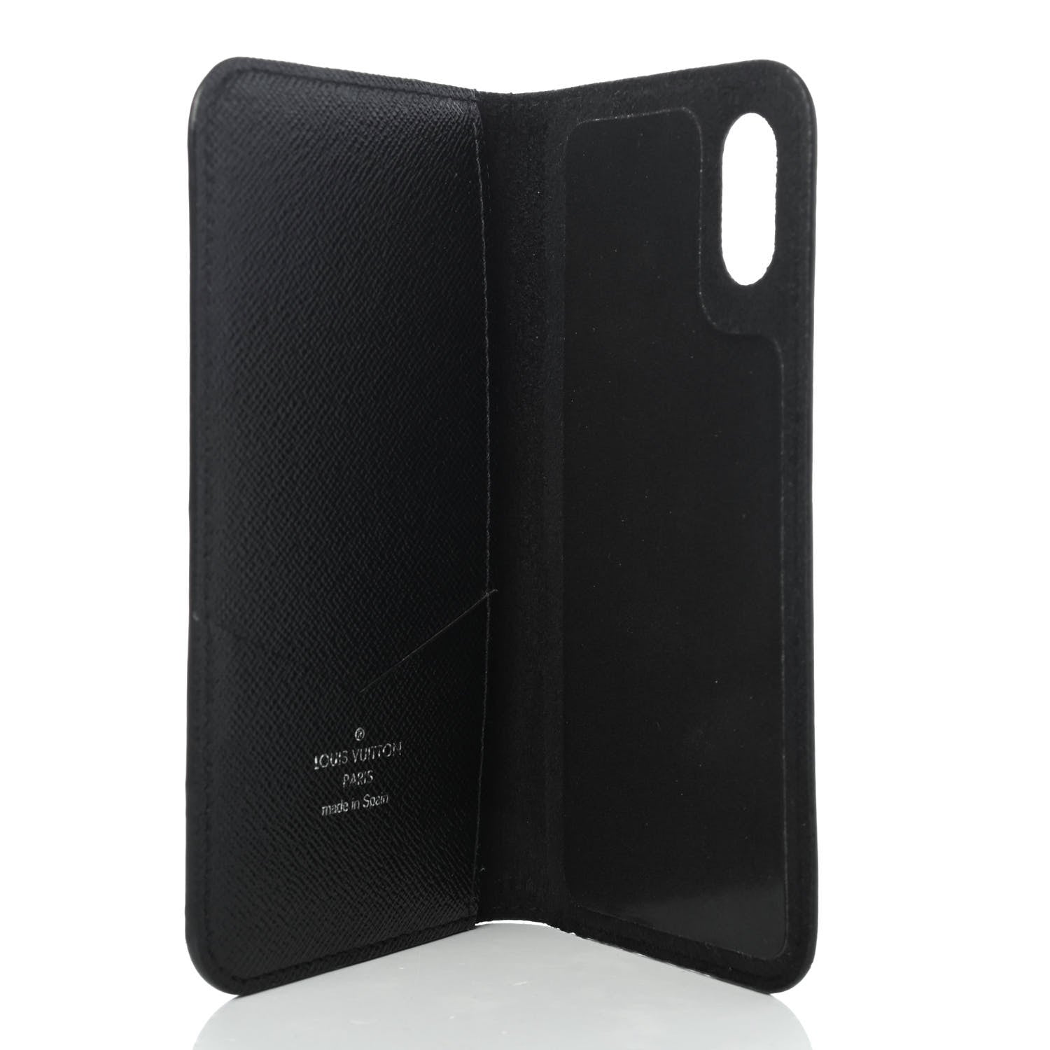 Louis Vuitton Monogram Eclipse iPhone X/XS Folio Case 4 of 4
