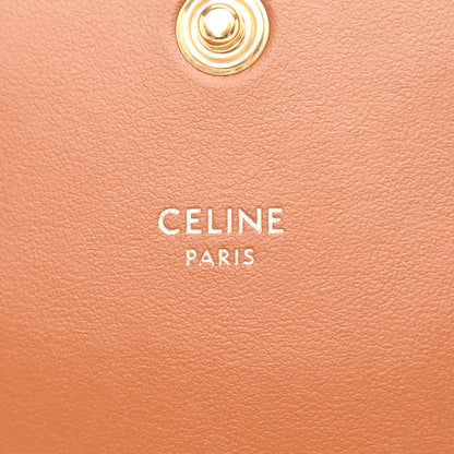 Celine Canvas Calfskin Triomphe Multipochette Grege 6 of 11