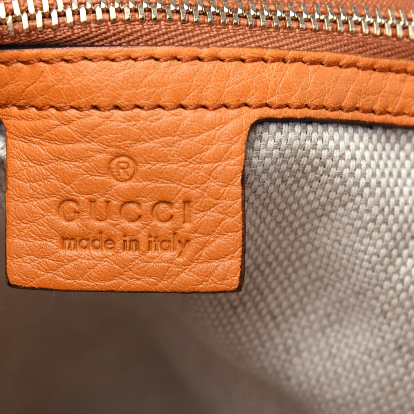 Pebbled Calfskin Medium Soho Shoulder Bag Curcuma