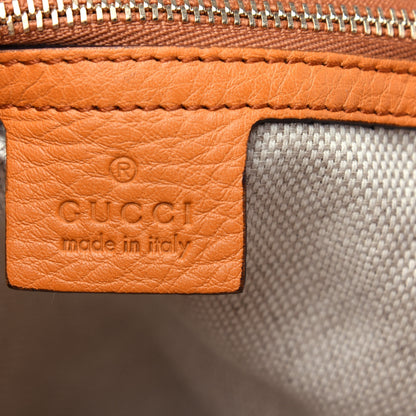 Gucci Pebbled Calfskin Medium Soho Shoulder Bag Curcuma 6 of 10