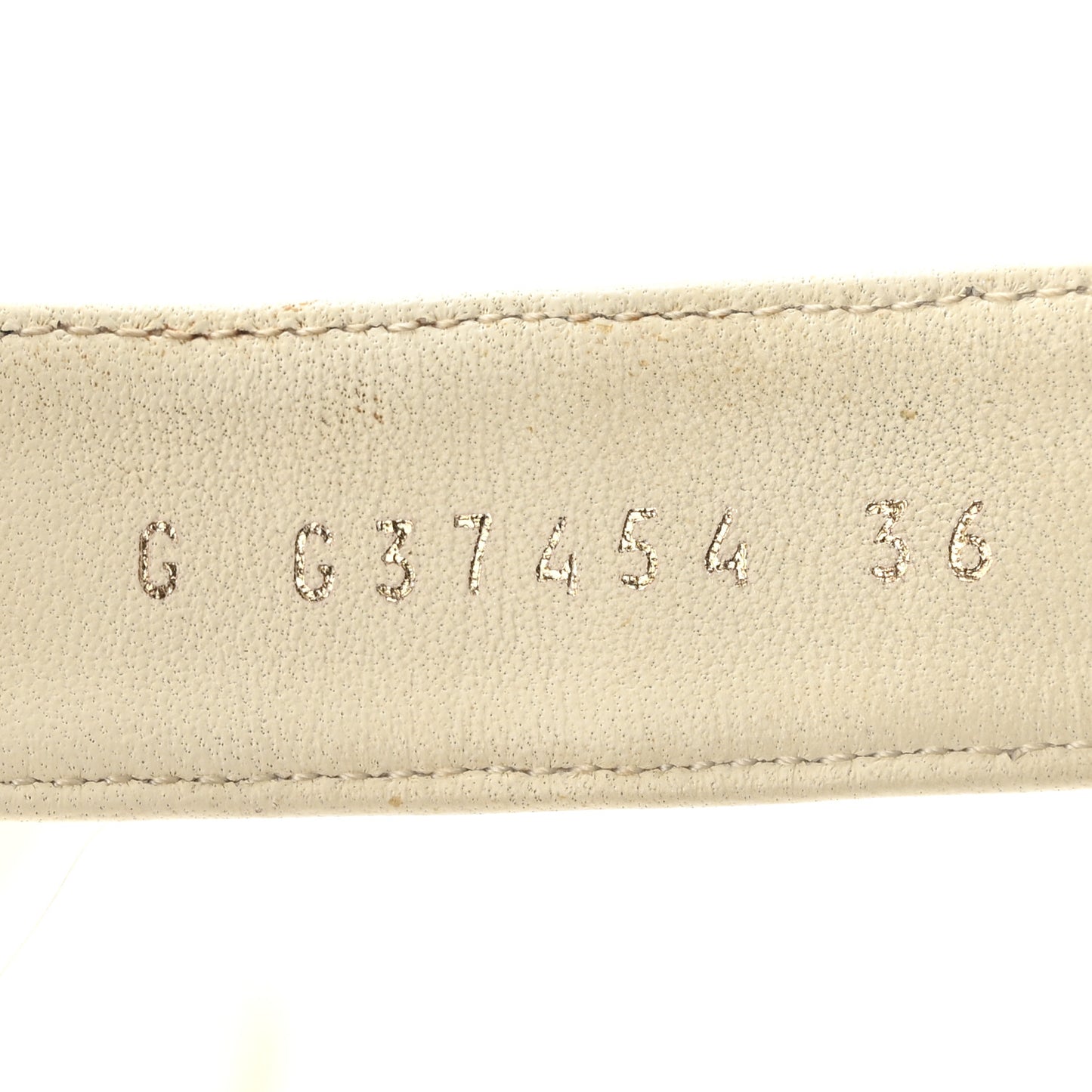 Shiny Calfskin Quilted Wedge Sandals 36 Ivory