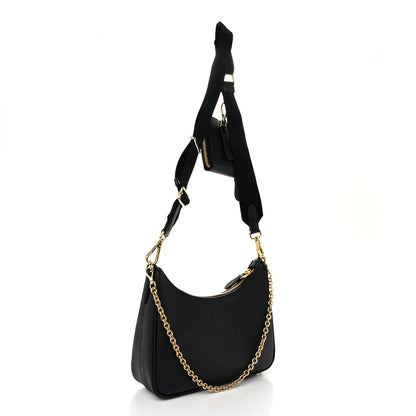 Prada Saffiano Lux Re-Edition 2005 Shoulder Bag Black 3 of 11