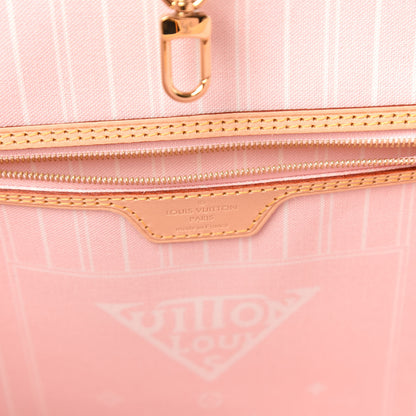 Louis Vuitton Monogram Giant By The Pool Neverfull MM Light Pink 8 of 10