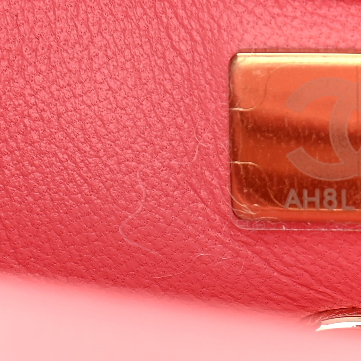 Caviar Quilted Mini Coco Handle Flap Pink