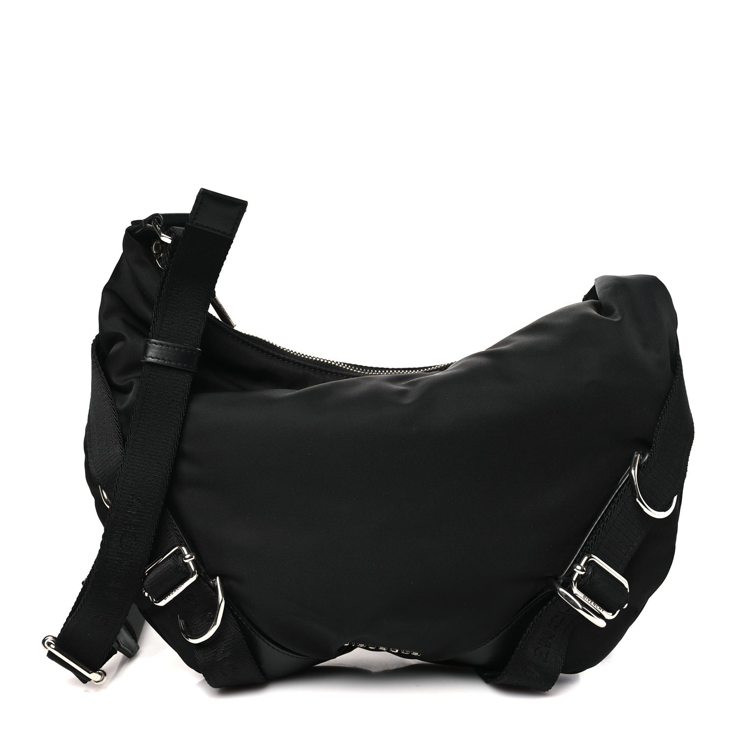 Nylon Voyou Crossbody Bag Black