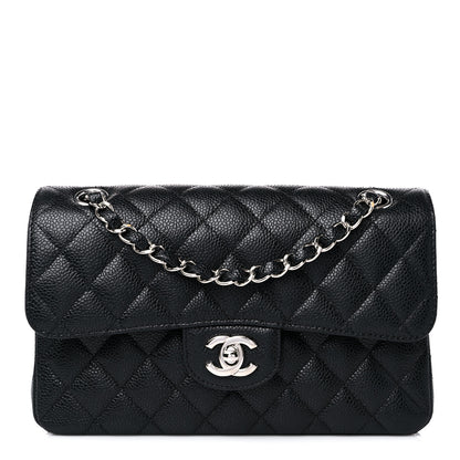 Chanel Caviar Quilted Small Double Flap Black 1 of 9