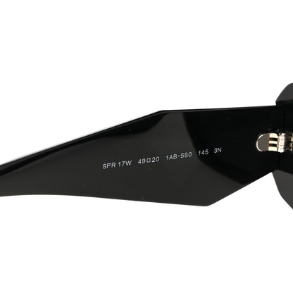 Prada Acetate Symbole Sunglasses SPR 17W Black 6 of 8