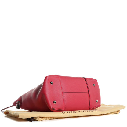 Louis Vuitton Veau Cachemire Soft Lockit MM Framboise 4 of 7
