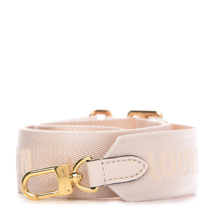 Louis Vuitton Nylon Petite Malle Souple Shoulder Strap Creme 2 of 3