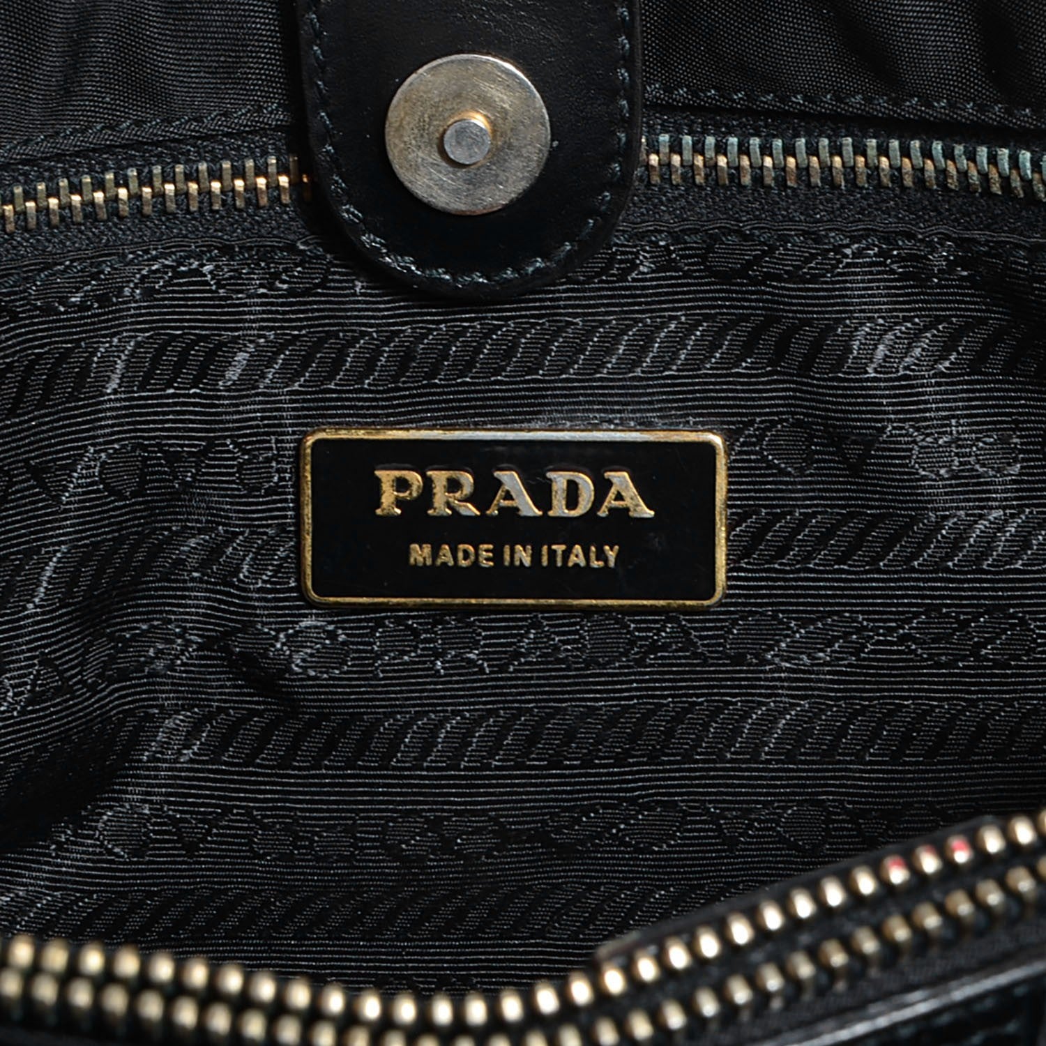 Prada Tessuto Nylon Tote Nero Black 6 of 11