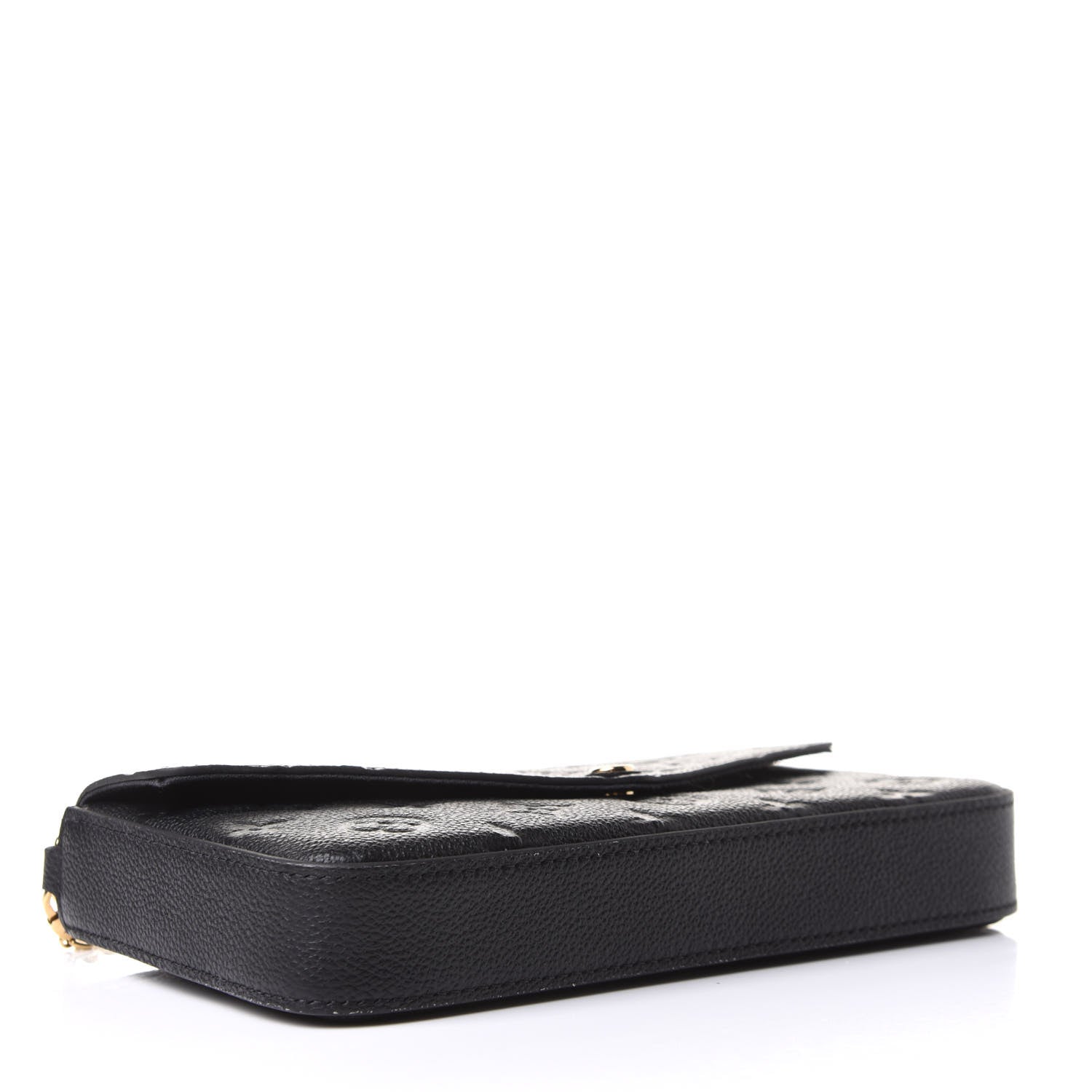 Louis Vuitton Empreinte Pochette Felicie Chain Wallet Black 5 of 14