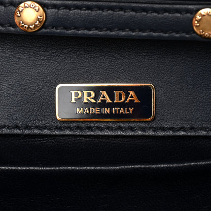 Prada City Calf Saffiano Astrology Cahier Bag Black 6 of 8